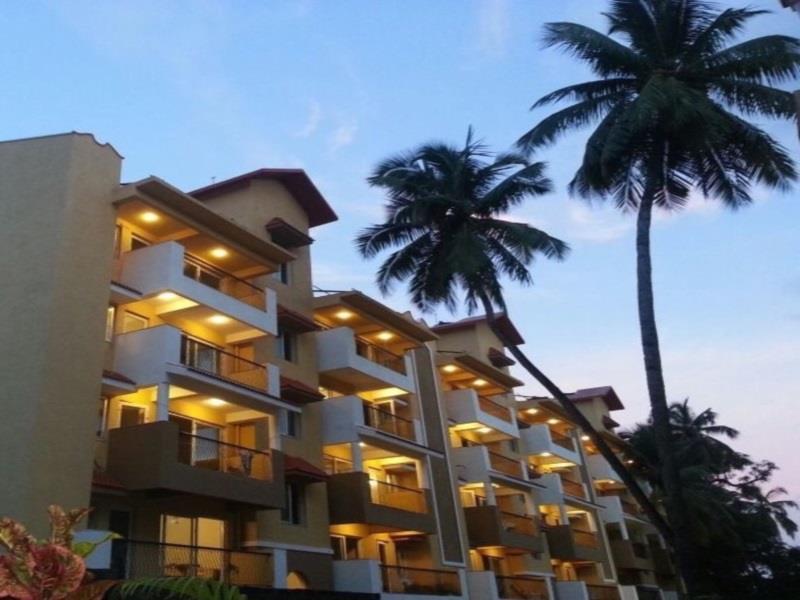 Veera Strand Park Serviced Apartments Калангут Экстерьер фото
